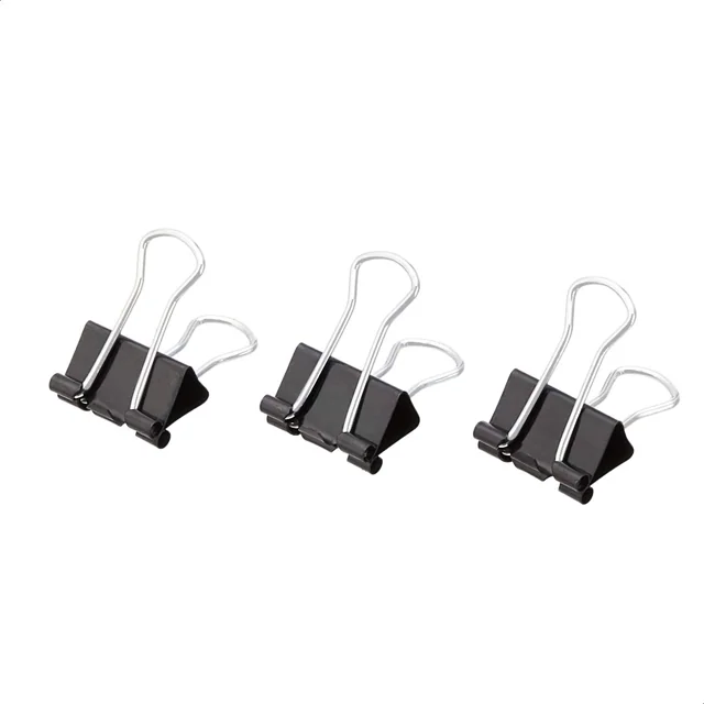 Amazon Basics 19mm黑色長尾夾60個裝｜商品實物照片4